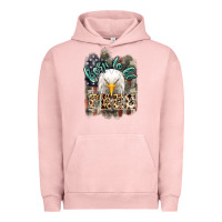 Pigment Salmon Born to be free 4th of july Urban Hoodie - HowdyJamesFarm