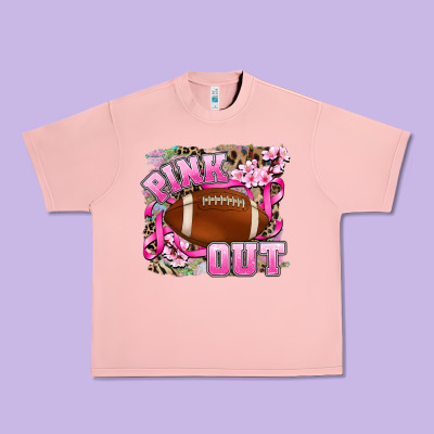 Pink Out Urban Heavy Tee Designed By Adodesignshop