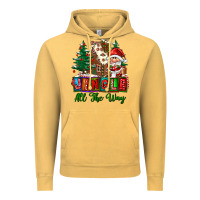 Vintage Mustard jingle all the way Vintage Hoodie - FaDigitalArtStudio