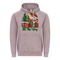 Vintage Zinc jingle all the way Vintage Hoodie - FaDigitalArtStudio