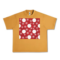 Peanut Butter christmas snow flakes seamless pattern Urban Heavy Tee - BundleAndBundleShop