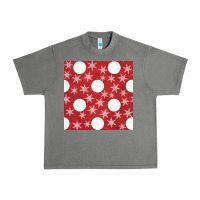 Tornado christmas snow flakes seamless pattern Urban Heavy Tee - BundleAndBundleShop