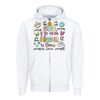 White god is so much bigger than malia Zipper Hoodie - MaliasSmallBusiness