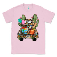 Bubblegum Pink farm truck,back to school Classic Tee - JahusDesignShop