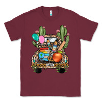 Burgundy farm truck,back to school Classic Tee - JahusDesignShop