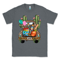 Charcoal Heather farm truck,back to school Classic Tee - JahusDesignShop