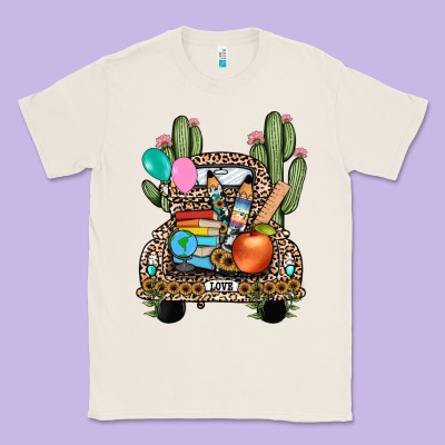 Farm Truck,back To School Classic Tee Designed By Jahusdesignshop