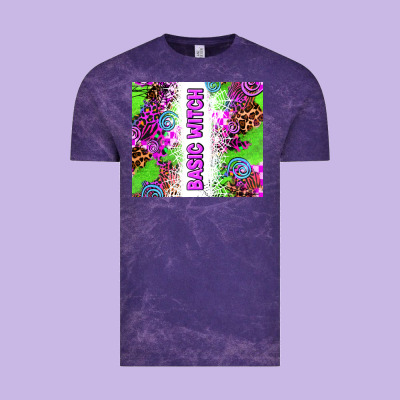 Basic Witch Vintage Tee Designed By Adodesignshop