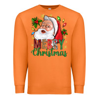 Carrot Merry Christmas With Santa Premium Sweatshirt - BundleAndBundleShop
