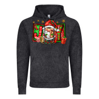 Vintage Black joy santa gnomes Vintage Hoodie - FaDigitalArtStudio