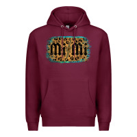 Burgundy Leopard Pattern Mimi Tried Premium Hoodie - Bettercallsaul