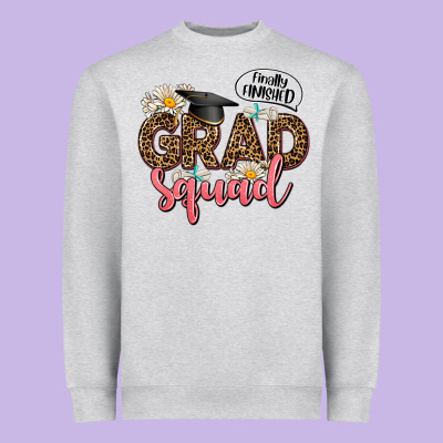 Grad Squad Heavyweight Sweatshirt Designed By Adodesignshop