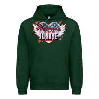 Forest Green American junkie 4th of july Urban Hoodie - HowdyJamesFarm