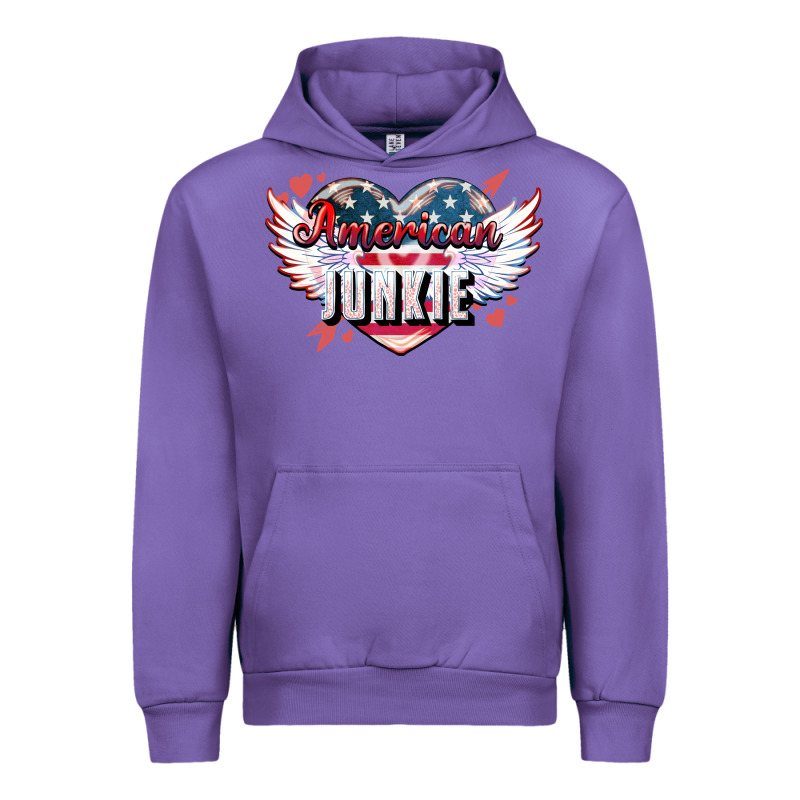 American Junkie 4th Of July Urban Hoodie by HowdyJamesFarm | Teevron
