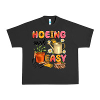 Pigment Black hoeing ain't easy Urban Heavy Tee - Artiststas
