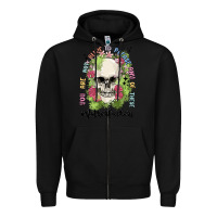 Black not alive to please Zipper Hoodie - MaliasSmallBusiness