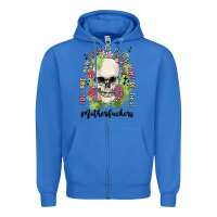 True Royal not alive to please Zipper Hoodie - MaliasSmallBusiness