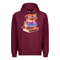Burgundy booktroverts Premium Hoodie - JahusDesignShop