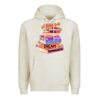 Oatmeal Heather booktroverts Premium Hoodie - JahusDesignShop