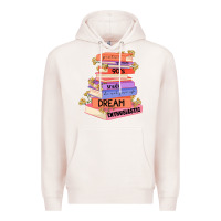 Pale Pink booktroverts Premium Hoodie - JahusDesignShop