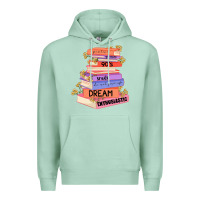 Seafoam booktroverts Premium Hoodie - JahusDesignShop