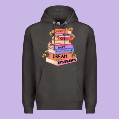 Booktroverts Premium Hoodie Designed By Jahusdesignshop