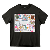 Asphalt sewing Heavy Core Tee - MaliasSmallBusiness