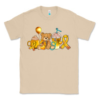 Mushroom childhood cancer ribbon and coffee cups Classic Tee - AdoDesignShop