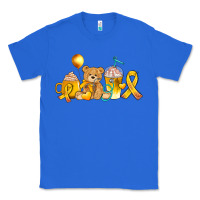 True Royal childhood cancer ribbon and coffee cups Classic Tee - AdoDesignShop