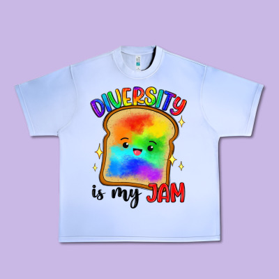 Diversity Is My Jam Urban Heavy Tee Designed By Artiststas