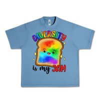 Pebble Blue diversity is my jam Urban Heavy Tee - Artiststas