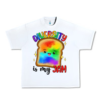 White diversity is my jam Urban Heavy Tee - Artiststas