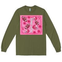 Army Green tackle cancer Long Sleeve Tee - AdoDesignShop