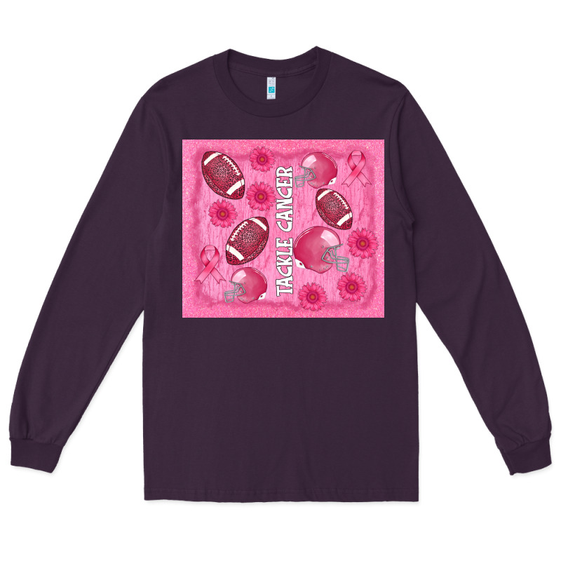 Tackle Cancer Long Sleeve Tee by AdoDesignShop | Teevron