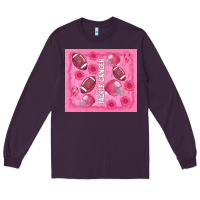 Plum tackle cancer Long Sleeve Tee - AdoDesignShop
