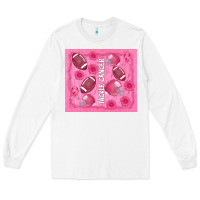 White tackle cancer Long Sleeve Tee - AdoDesignShop