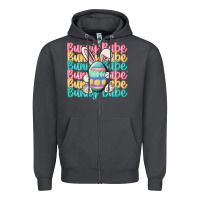 Smoke bunny babe Zipper Hoodie - MaliasSmallBusiness
