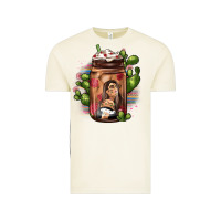 Vintage Arctic mexican coffee cup cactus Vintage Tee - JahusDesignShop