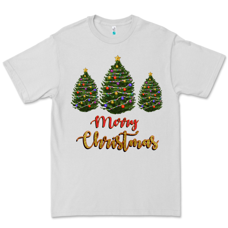 Merry Christmas Trees Premium Tee by RanaPortraitStore | Teevron