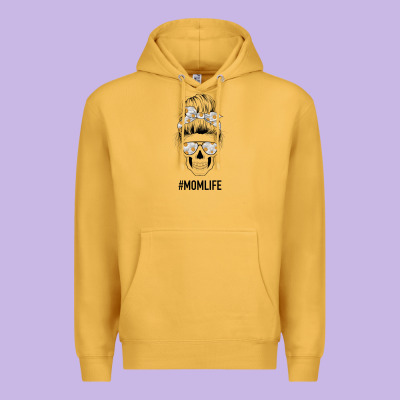 Daisy Mom Skull Premium Hoodie Designed By Bettercallsaul