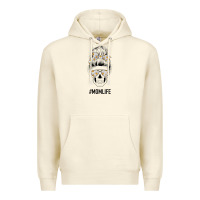 Sandshell Daisy Mom Skull Premium Hoodie - Bettercallsaul