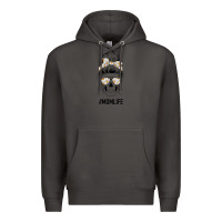 Smoke Daisy Mom Skull Premium Hoodie - Bettercallsaul