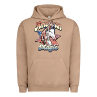 Pigment Burro American unicorn magic Urban Hoodie - HowdyJamesFarm