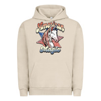 Pigment French Oak American unicorn magic Urban Hoodie - HowdyJamesFarm