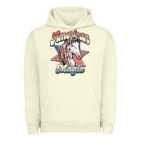 Pigment Pistachio American unicorn magic Urban Hoodie - HowdyJamesFarm