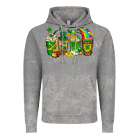 Cloud Rock st. patricks day coffee drinks Vintage Hoodie - Neo Western