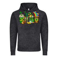 Vintage Black st. patricks day coffee drinks Vintage Hoodie - Neo Western