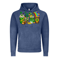 Vintage Denim st. patricks day coffee drinks Vintage Hoodie - Neo Western