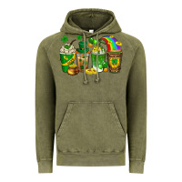 Vintage Olive st. patricks day coffee drinks Vintage Hoodie - Neo Western