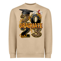 Mushroom 2023 graduate leopard Heavyweight Sweatshirt - AdoDesignShop